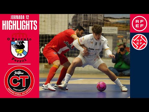 Resumen #PrimeraDivisiónFS | O Parrulo Ferrol 2-2 Jimbee Cartagena Costa Cálida| Jornada 12