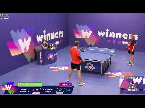 Winners League  02.03.21  Ziakun Aleksandr - Aristarkhov Sergei  22:30