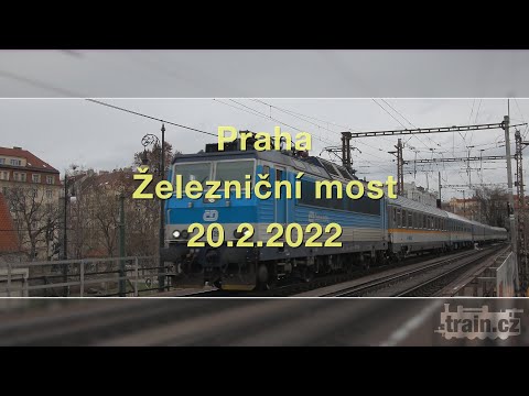 Železniční most, Praha, 20.2.2022