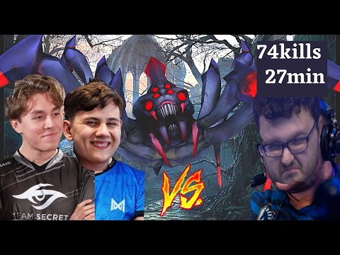 Zai broodmother, yatoro slark iltw destroyed Mindcontrol dream cooman 11000 MMR game