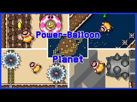 Super Mario Maker 2 - AMAZING "Power-Balloon Planet" Level!