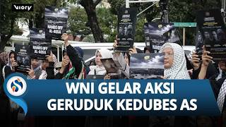 BUNTUT TNI Kena Serangan Israel, Ribuan Massa Kepung Kedubes AS: 'Indonesia Bukan Pengawal Zionis!'