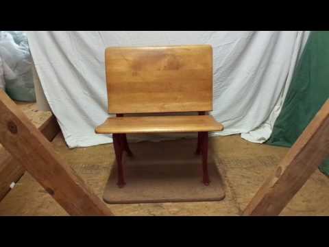 Vintage School House Desk Restored