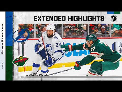Tampa Bay Lightning vs Minnesota Wild Nov 28, 2021 HIGHLIGHTS