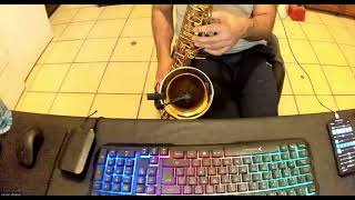 10MFAN ARTIST  Cesar Chang showing you the smooth jazz side of the 10mfan Robusto Tenor mouthpiece￼