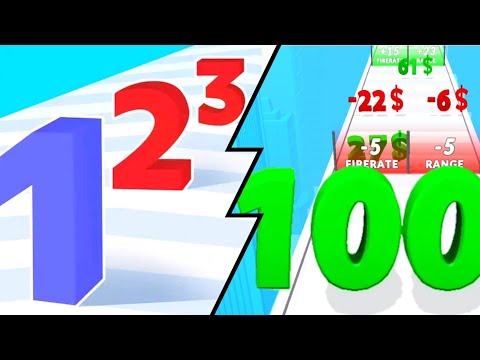 Number Master - Digit Shooter 3D: Stack Master - Gameplay Walkthrough Max Level