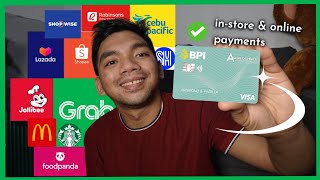 Using BPI Amore Cashback Credit Card 💳 | In-store and Online Payments ✅️