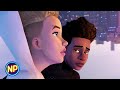 Gwen Visits Miles Spider Man Across The Spider Verse 2023 Now Playing
