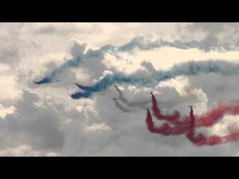Rehearsal Patrouille de France @ Florennes Air Show Arrivals Spottersday 22-06-2012