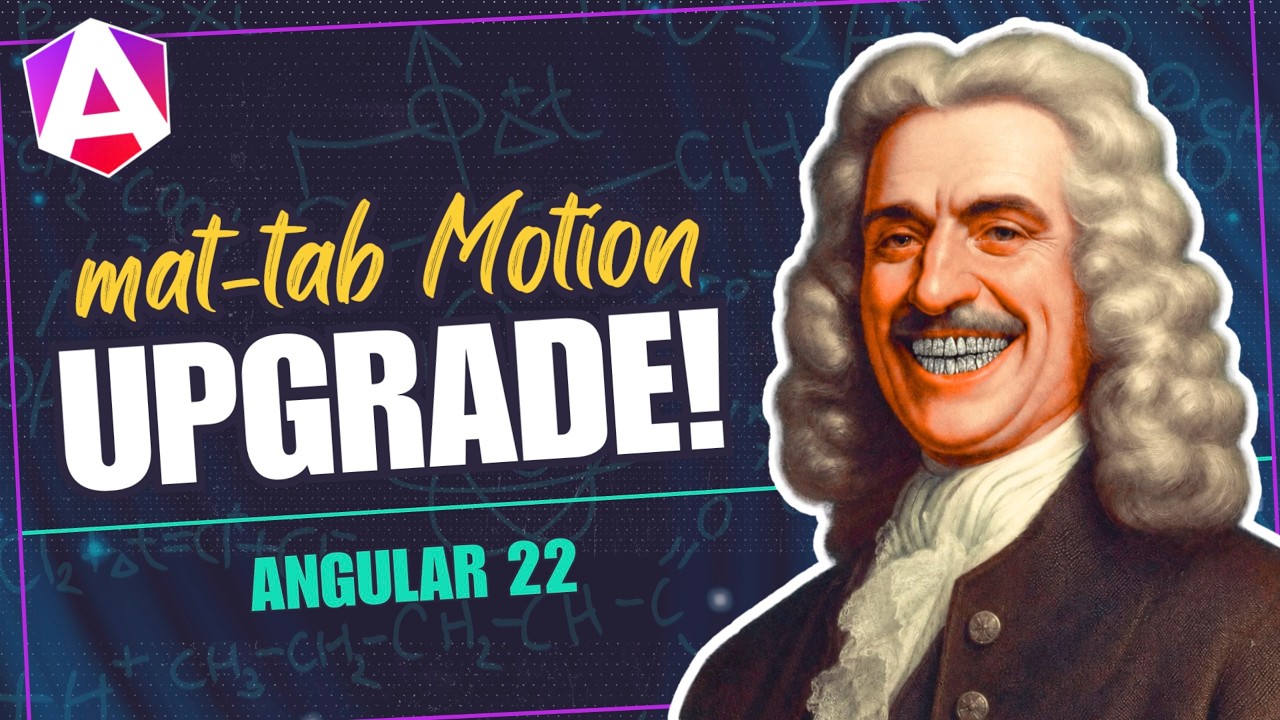 Angular 22: Better Tab Animations in Material