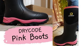 Unboxing Waterproof  Rain Boots for Women by DRYCODE | Review Video