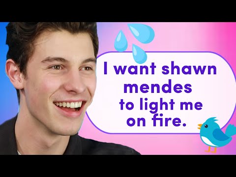 Shawn Mendes Reads Thirst Tweets
