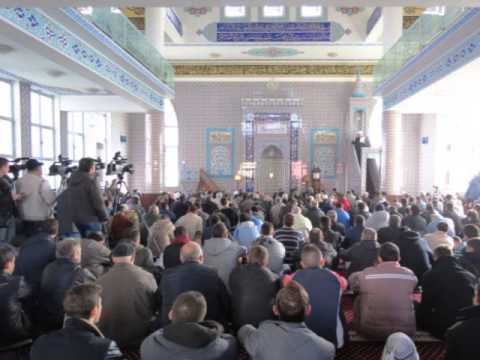 Myftinia Shkodër, 16 janar 2015 - Hytbeja: “Ne të mjaftojmë ty kundër atyre që tallen…”