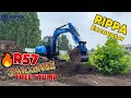 Rippa R57 Excavator Stump Removal Challenge Construction Demo Rippa Miniexcavator