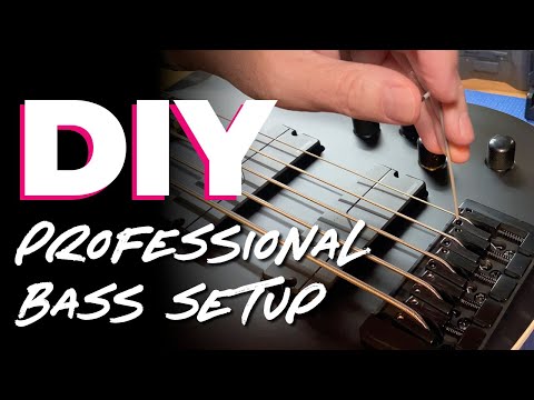 Get a PROFESSIONAL Setup on Your Bass Guitar in 30 Minutes