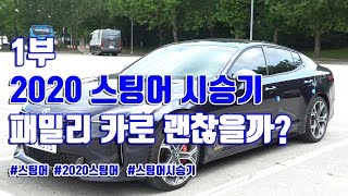 [자동차리뷰]스윔 드릴 마스터 - 2020 스팅어 리뷰(3.3 가솔린 터보 GT) 패밀리 카로 괜찮을까?