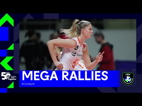Top 10 Mega Rallies of the Week I CEV Champions League Volley 2023 Women