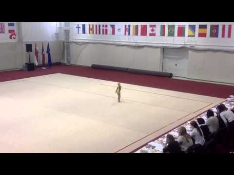 Maya Peleg - free hand rhythmic gymnastic