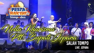 SALAH TOMPO  - NELLA KHARISMA FT PLT BUPATI JEPARA LIVE ALUN ALUN JEPARA PESTA RAKYAT SIMPEDES BRI
