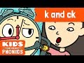 K and CK | Similar Sounds | Sounds Alike | How to Read | Made by Kids vs Phonics