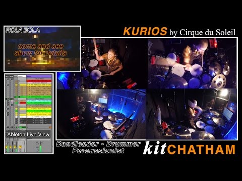 Cirque du Soleil's Kit Chatham band-leading Kurios act ROLA BOLA