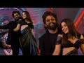 Allu Arjun Rashmika Superb Dance On Stage To Angaaron Song Pushpa2TheRule Manastars