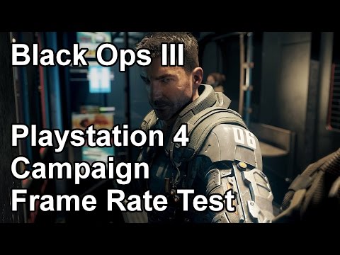 Call of Duty Black Ops 3 Playstation 4 Campaign Frame Rate Test