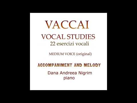 Vaccai Metodo pratico di canto italiano - Lesson VIII Acciaccatura Benchè di senso privo (12)