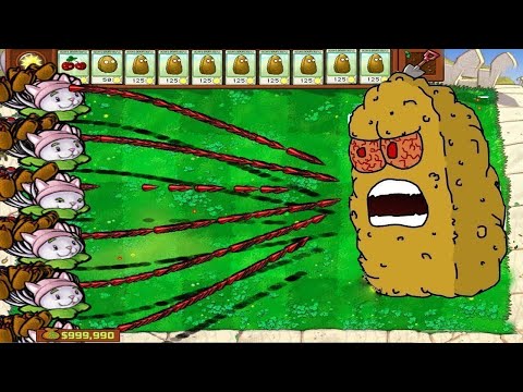 Plants vs Zombies - 1.000.000 Cattail vs Gargantuar vs Dr. Zomboss
