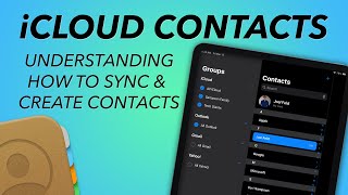 Syncing and creating iCLOUD CONTACTS - Understanding WHERE ARE MY CONTACTS?!