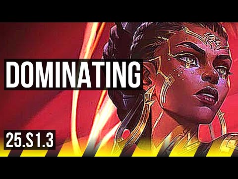 MEL & Seraphine vs KAI'SA & Tahm Kench (ADC) | 11/2/3, Dominating | EUW Master | 25.S1.3