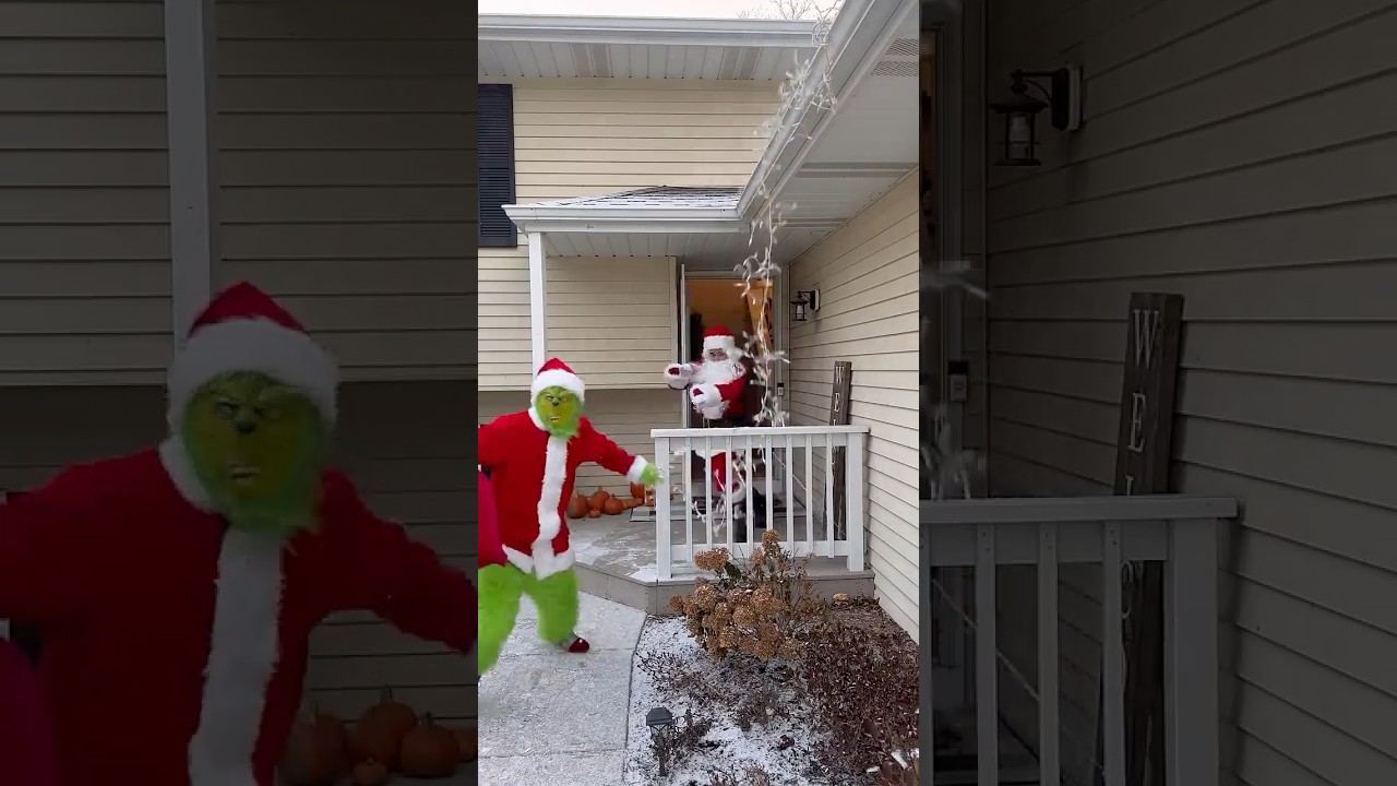 The Grinch VS. Santa