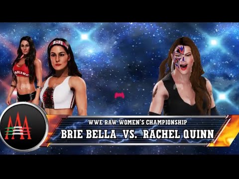 w2k20 brie bella vs rachel quinn wwe champions