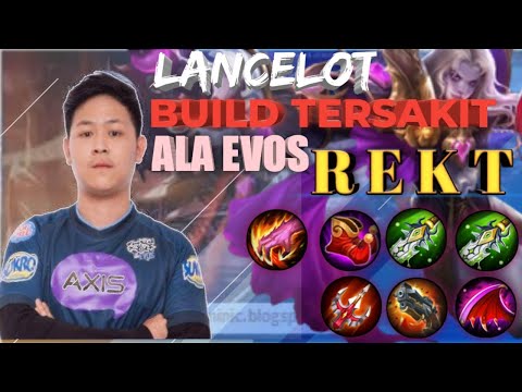 Squad EVOS LEGEND kembali menggila, REKT pakai lancelot mainnya nggak ada ahlak guys-ML Gaming