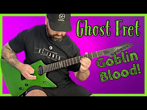 BRAND NEW CHAPMAN GHOST FRET - GOBLIN BLOOD STAIN  - ULTIMATE  JAW DROPPING METAL GUITAR?