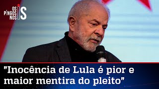 Em rede nacional, campanha de Bolsonaro rebate Lula sobre inocência