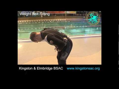 Diving Demonstration - Weight Belt
