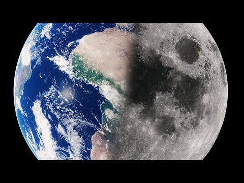 Ｅａｒｔｈ and Ｍｏｏｎ [Space Engine 0.9.9.0/0.990 Beta]