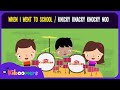 Knicky Knacky Knocky Noo Lyric Video - The Kiboomers Preschool Songs & Nursery Rhymes