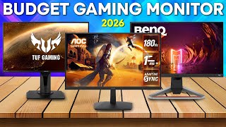 Best Budget Gaming Monitors 2026 – Top 5 Picks Without Breaking the Bank!