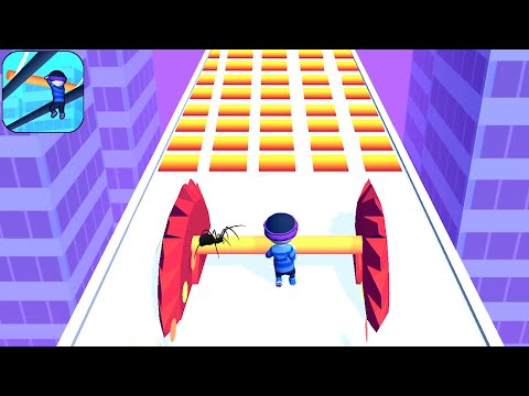 Relaxing & Satisfying Mobile Games Top Levels Roof Rails Walkthrough Gameplay (iOS,Android) Freeplay