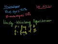 Hardy-Weinberg Principle Video Tutorial