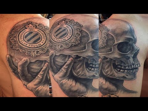 Kibicowskie Tatuaże - Club Brugge