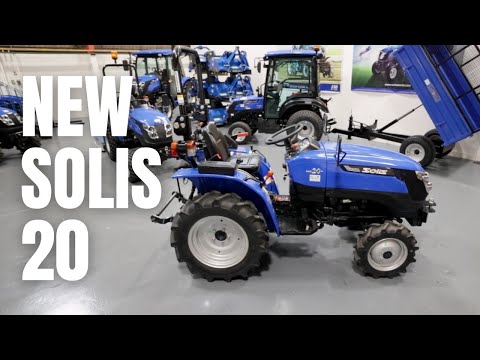 The New Solis 20 | Blacktrac Compact Tractors