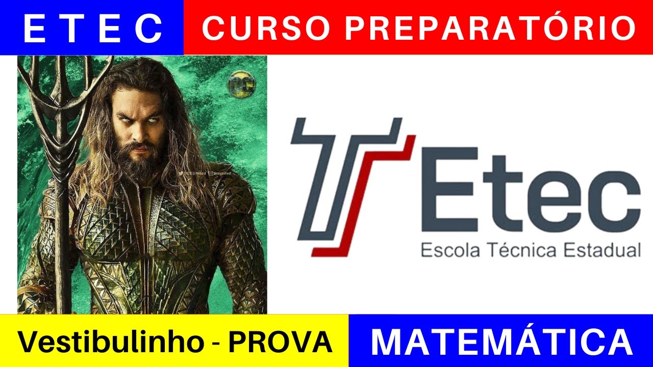 ETEC 🎯 Vestibulinho 2024/25: o que Estudar para a Prova da ETEC em MATEMÁTICA @BoraETEC