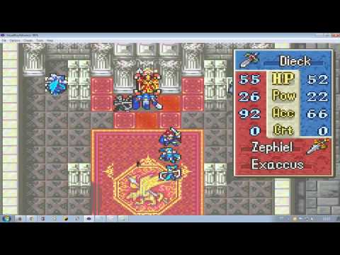 Fire Emblem 6 Sealed Sword Last Boss Zephiel..