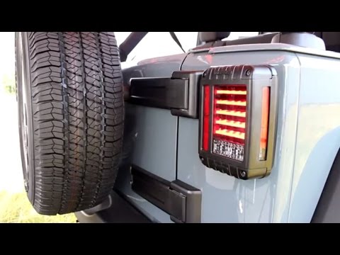 Model 279 J Series - Jeep LED Tail Lights & Installation