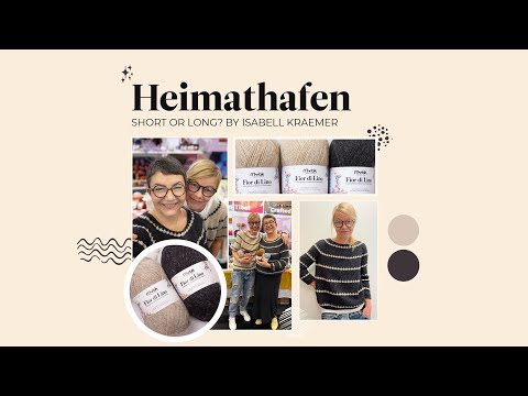 Short or Long Sleeves? Heimathafen by Isabell Kraemer in Fior Di Lino  #myak