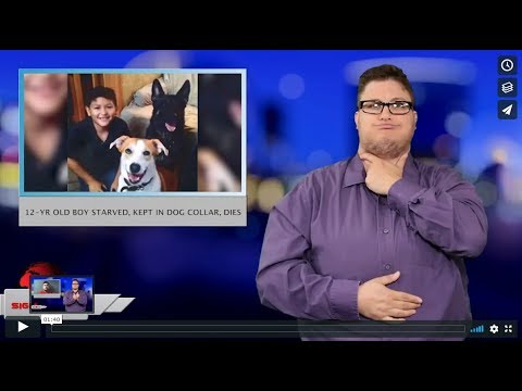 12-yr old boy starved, kept in dog collar, dies (ASL - 6.5.19)