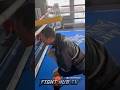 Canelo shows SLICK HEAD MOVEMENT; READY for Jermell Charlo!